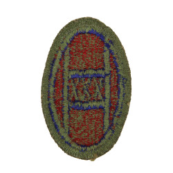 Insignia, Sleeve, 30th Infantry Division, OD Border and Back, 1943