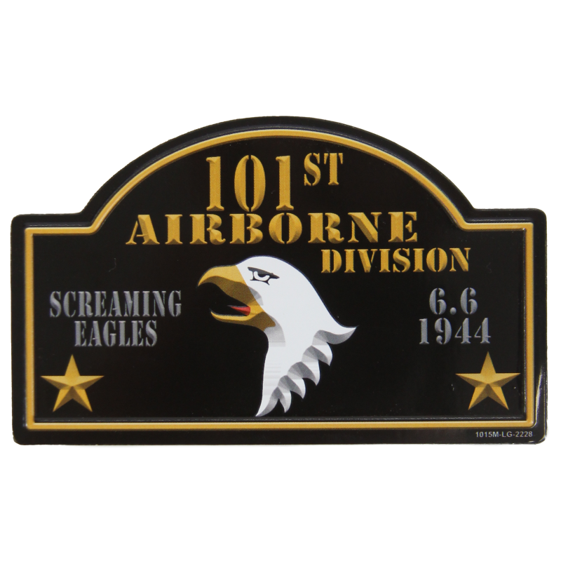 Magnet, plaque de rue, 101st Airborne Division