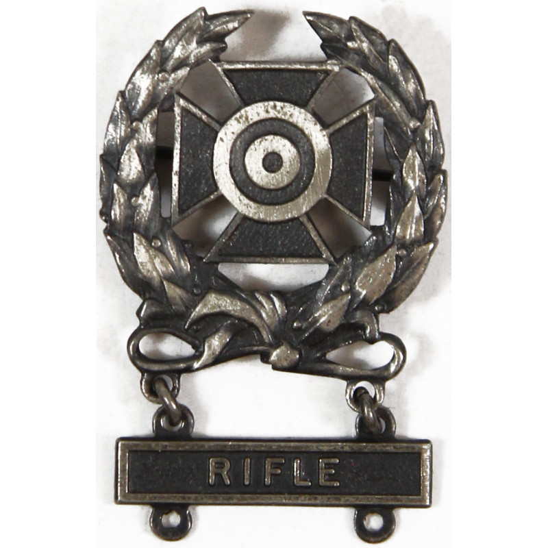 Badge, Expert, Rifle, Sterling