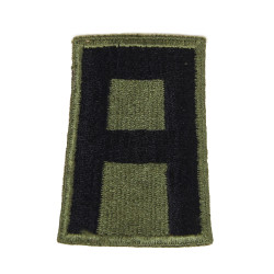 Insignia, Sleeve, First Army, Green back 1943