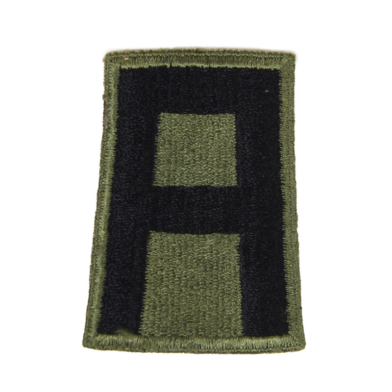 Insignia, Sleeve, First Army, Green back 1943