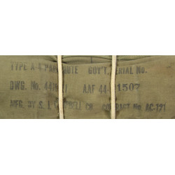 Enveloppe de parachute ventral, A-4, USAAF, S.I. CAMPBELL CO. 1944