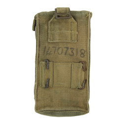 Pouch, Ammunition, Mk III, British, Blancoed, Service Number