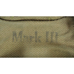 Pouch, Ammunition, Mk III, British, Blancoed, Service Number