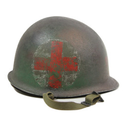 Helmet, M1, Schlueter, Medic, Camouflaged, FIRESTONE Liner