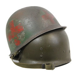 Helmet, M1, Schlueter, Medic, Camouflaged, FIRESTONE Liner