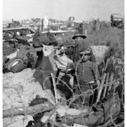 Casque Mk II, britannique, 1943, nominatif, Naval Beach Parties