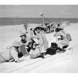 Casque Mk II, sud-africain, camouflé sable