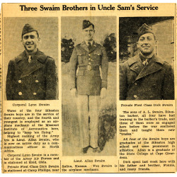 Medal, Legion of Merit, in Case, Legionnaire Degree, 1st Lt. Allan Swaim, 15th Inf. Regt., 3rd Infantry Division, MTO