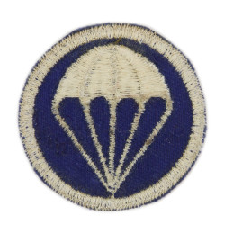 Insigne de calot parachutiste, twill, bleu foncé