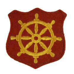 Patch, US Transportation Corps, Ports of Embarkation, D-Day, Felt