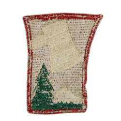 Patch, 70th Infantry Division, GEMSCO cornrow weave pattern