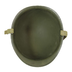 Casque M1, pattes fixes, liner HAWLEY, 2nd Lieutenant