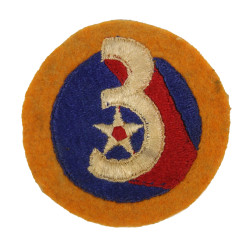 Patch, 3rd Air Force, USAAF, Felt