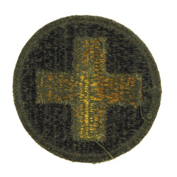 Patch, 33rd Infantry Division, OD border, Green Back, 1943