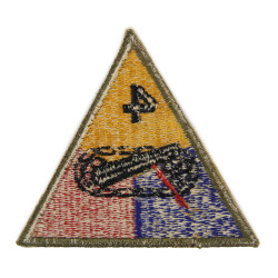 Insigne, 4th Armored Division, Avranches, Bastogne