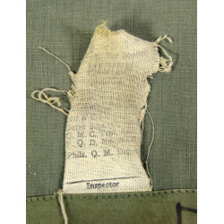 Parka, Wet Weather, US Army, Hook Type, Medium, Named