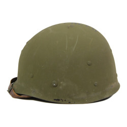 Casque M1, pattes fixes, liner FIRESTONE, MM2c William Freed, Seabees