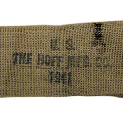 Sangle pour musette M-1936, THE HOFF MFG. CO. 1941