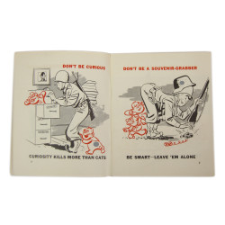 Pamphlet, Don't Get Killed by Mines and Booby Traps, 1944