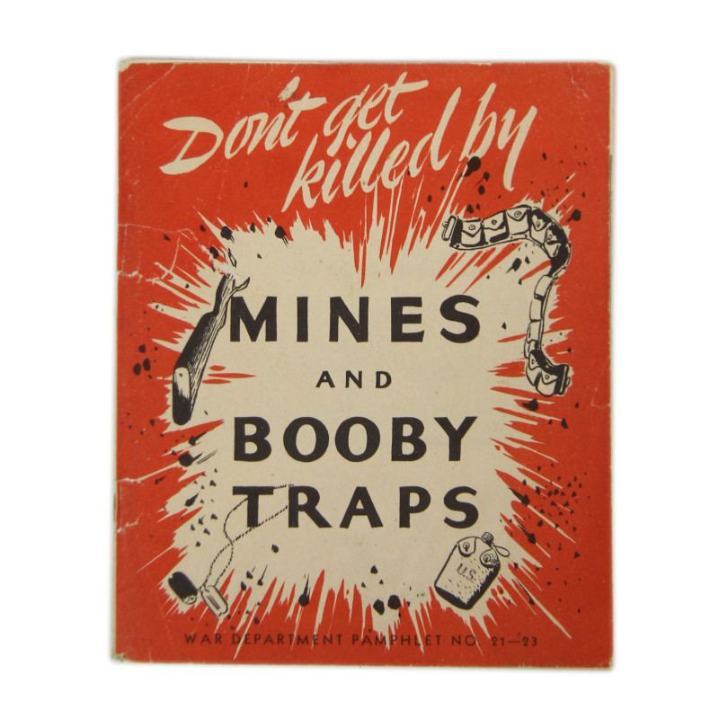 Pamphlet, Don't Get Killed by Mines and Booby Traps, 1944