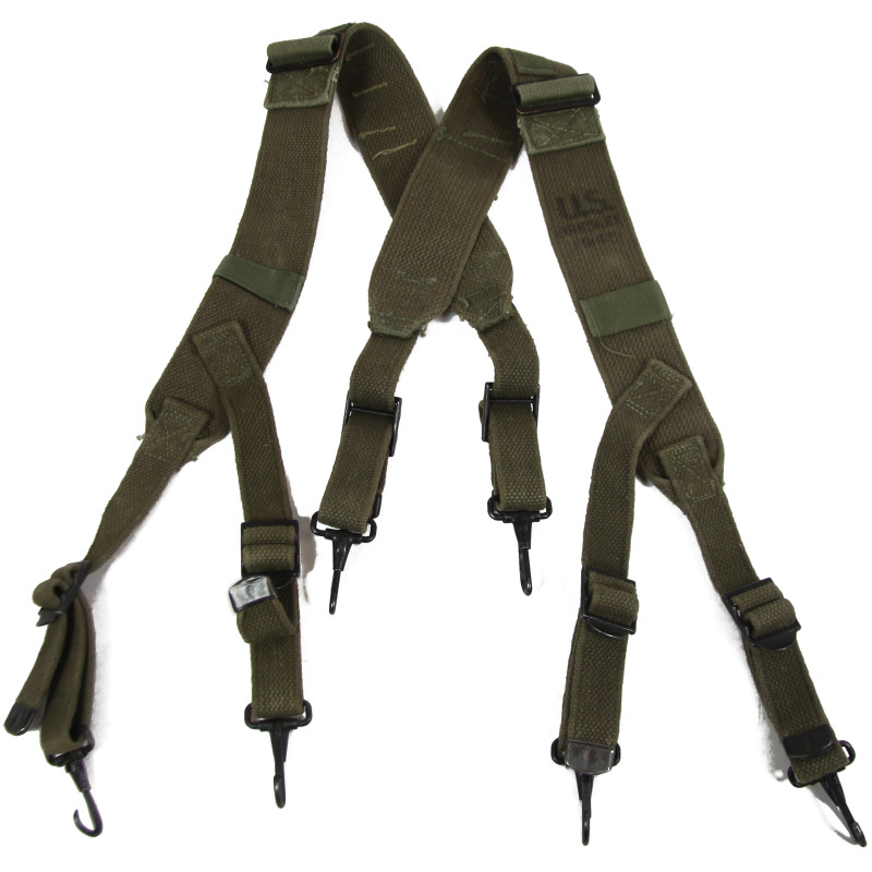 Suspenders, Pack, Field, Cargo & Combat 1944, BRESLEE MFG. CO. 1945