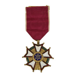 Medal, Legion of Merit, Legionnaire Degree, Named, in Case