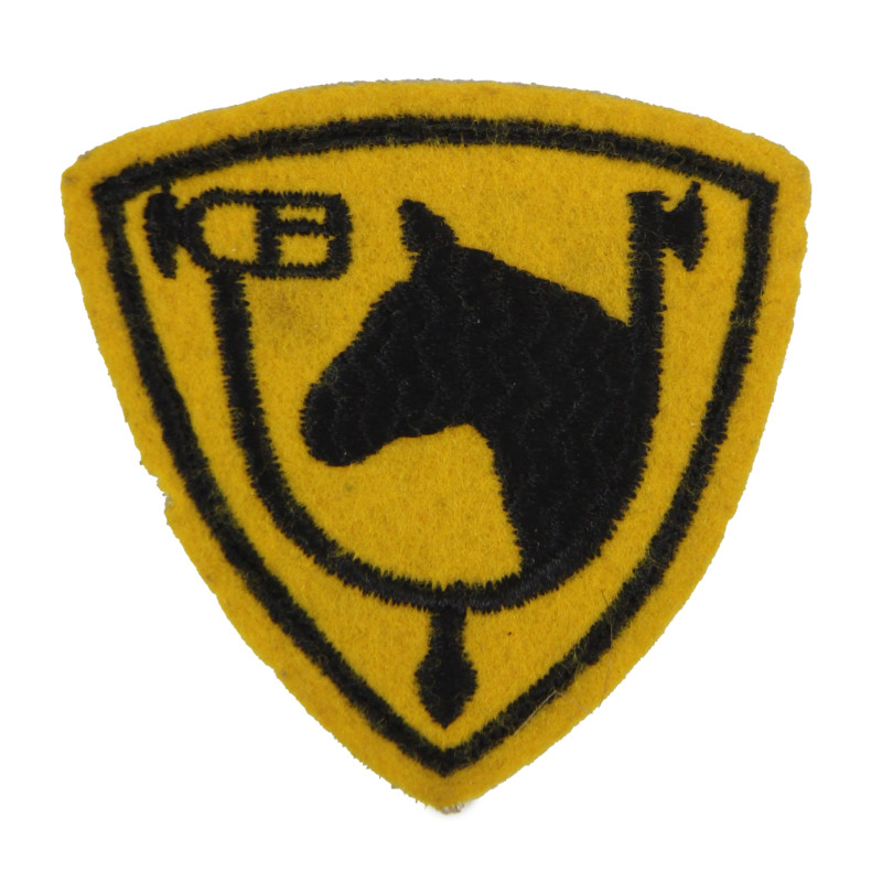 Insigne, 61st Cavalry Division, feutre