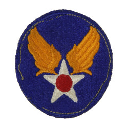 Insigne, US Army Air Forces, Dos vert, 1943