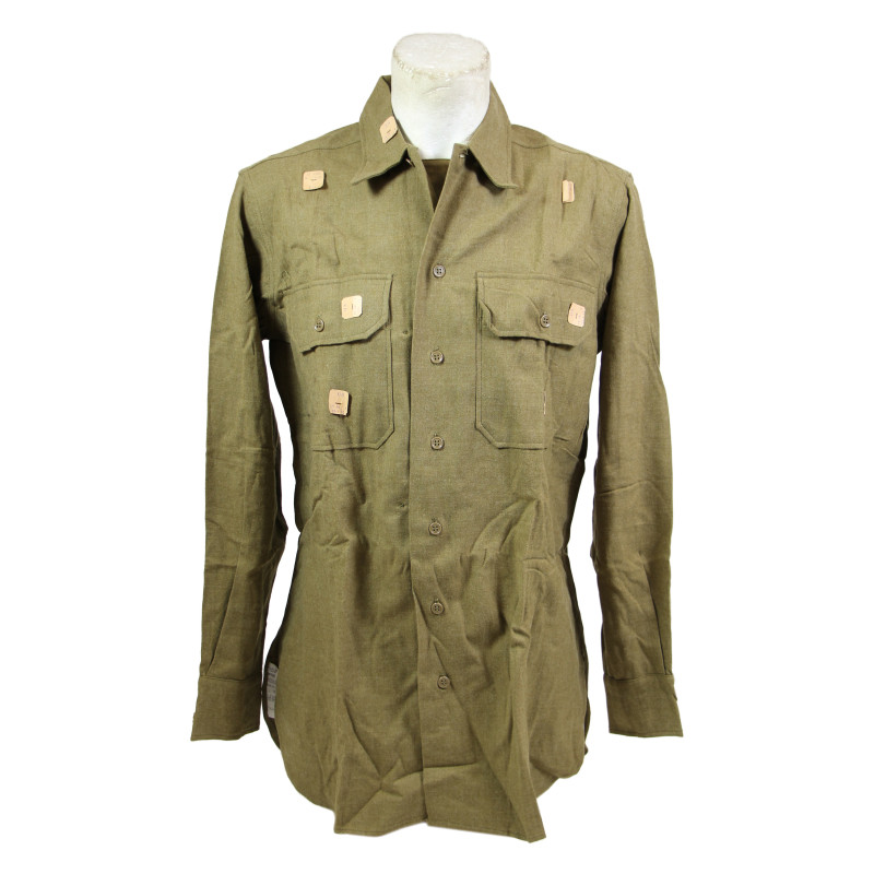 Chemise moutarde, Special, 15 x 34, 1943, Southern Mfg Co., état neuf