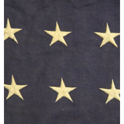 Drapeau US, 48 étoiles brodées, BULL DOG BUNTING, Dettra's Flag Products, 121 x 182 cm, dans sa boîte