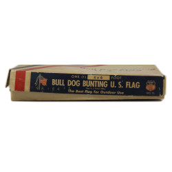 Flag, US, 48-Star, Embroidered, BULL DOG BUNTING, Dettra's Flag Products, 4' x 6', in Box