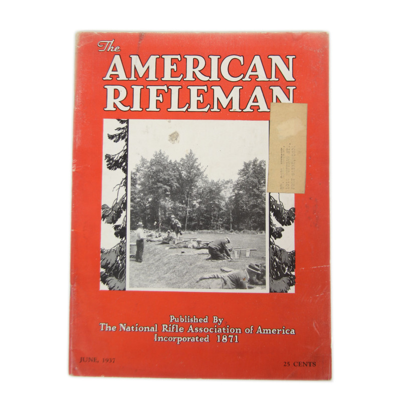 Magazine, The American Rifleman, juin 1937