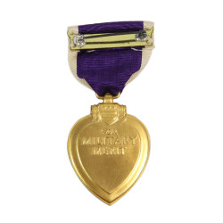 Coffret médaille Purple Heart, A.E. Co., Utica, NY, 1943