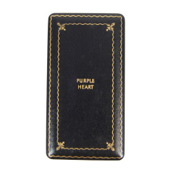 Coffret médaille Purple Heart, A.E. Co., Utica, NY, 1943