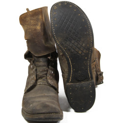 Boots, Service, Combat (Buckle Boots), Size 8 ½, Ardennes