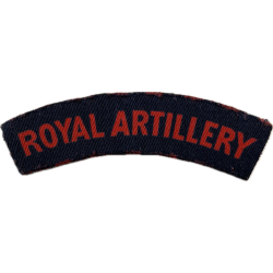 Title, Royal Artillery, imprimé