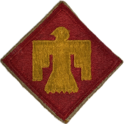 Insigne, 45th Infantry Division, Sicile, Italie, Provence