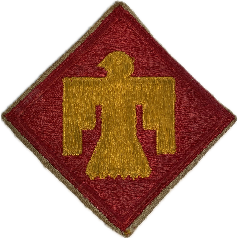 Insigne, 45th Infantry Division, Sicile, Italie, Provence