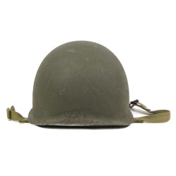 Helmet, M1, Fixed Loops, CAPAC Liner, Green A Washers