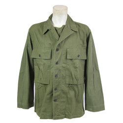 Jacket, HBT (Herringbone Twill), Special, OD 7, US Army, 38R