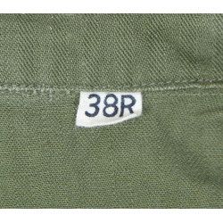 Jacket, HBT (Herringbone Twill), Special, OD 7, US Army, 38R