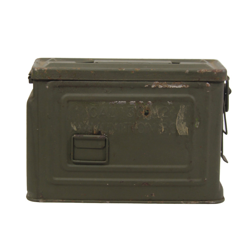 Box, Tin, Ammunition, .30 Caliber, Browning Machine Gun, S.F. Ltd.