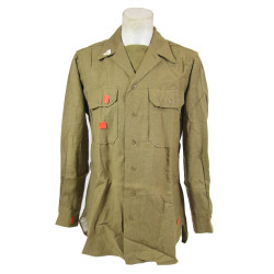 Chemise moutarde, Special, 15 x 34, LESNOW BROS. 1943, état neuf