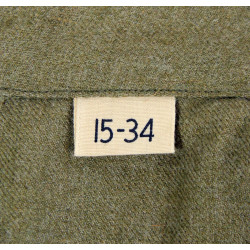 Chemise moutarde, Special, 15 x 34, LESNOW BROS. 1943, état neuf