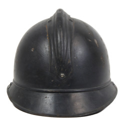 Casque Adrian, Mle 1915, génie français, attribut du 1er type, complet