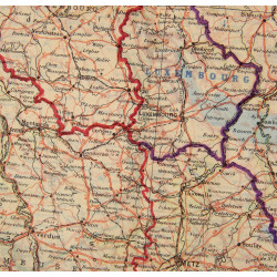 Map, Silk, Escape, C/D, 1943