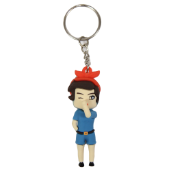 Key Ring, Rosie, silicone