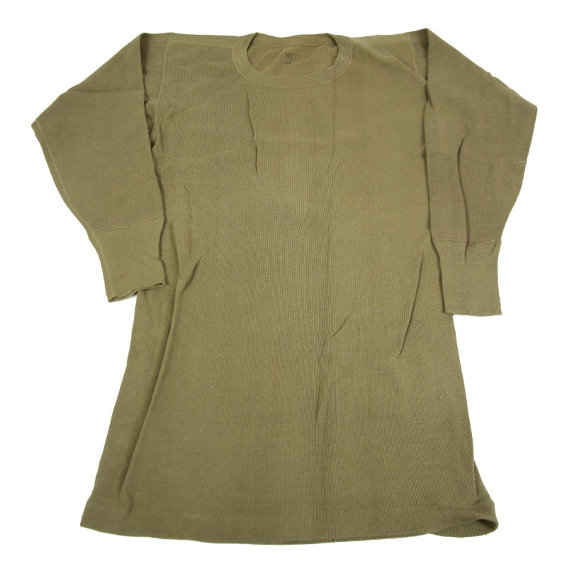 Undershirts, Winter, OD, US Army, Medium