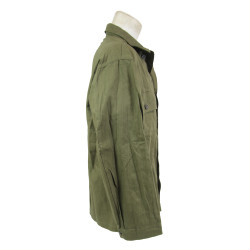 Jacket, HBT (Herringbone Twill), Special, OD 7, US Army, 38R, 1943